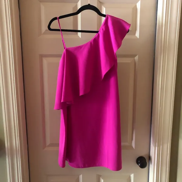 The Clothing Exchange Company Pretty In Pink One Shoulder - Image 2