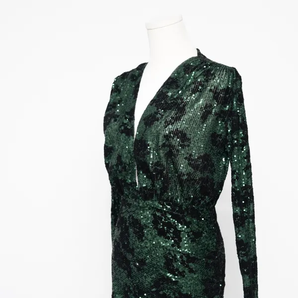 Maje Riletie -‎ Sequin Long Sleeve Dress - Image 8