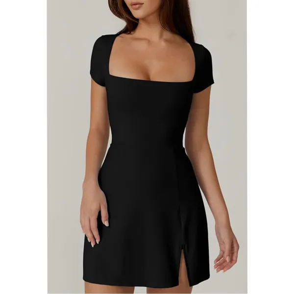 NWT • Square Neck Tennis Dress - Image 3
