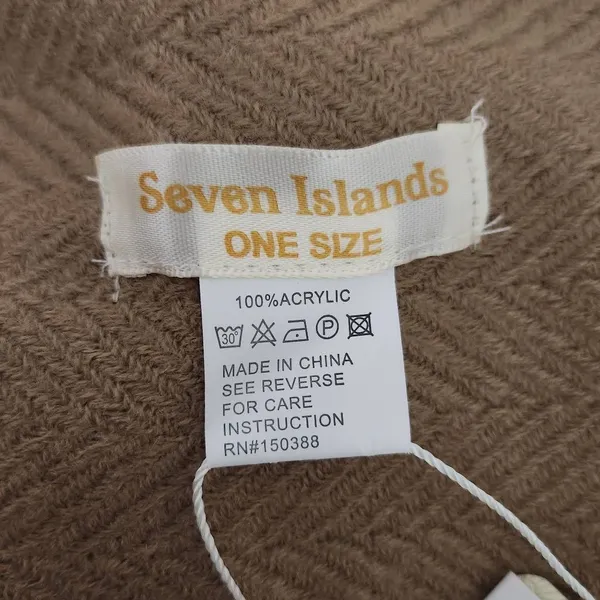 Seven Islands Tan Vest NWT One Size Boho Vest - Image 6