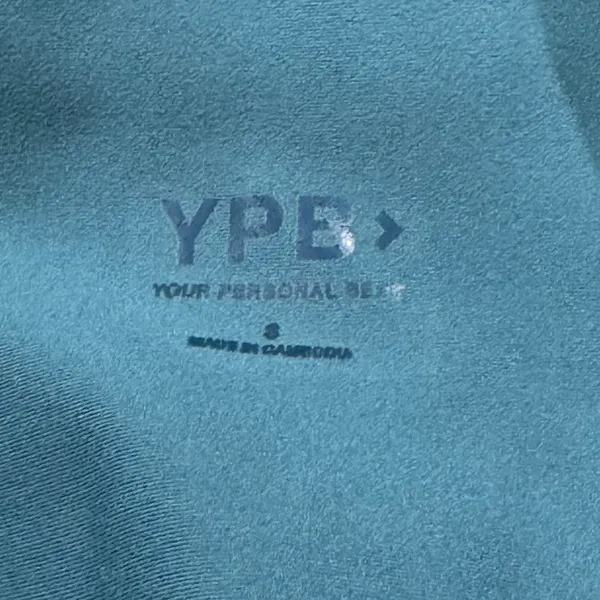 Abercrombie and Fitch YPB sculptLUX 7/8-Length Leggings Teal Women’s Small - Image 2
