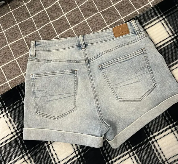 Mom High Rise Jean Shorts - Image 2