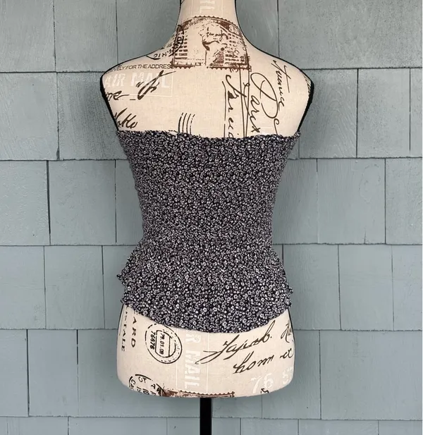 American Eagle Peplum Tube Top - Image 2