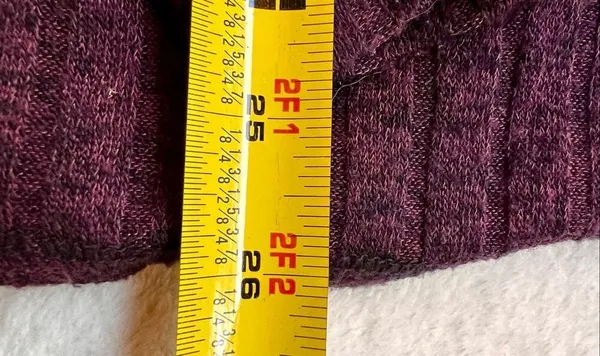 Abercrombie Fitch Ribbed Snap Button Henley Soft AF Stretch Extra Long Sleeves S - Image 7