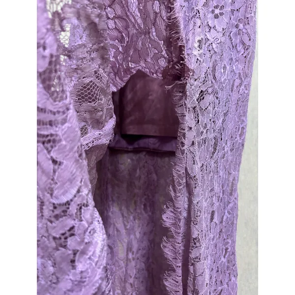 NWT JJ's House Lace Full Length Dress Womens 14 Wisteria Formal‎ Wedding Event - Image 16