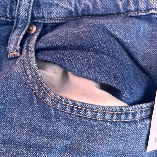 GAP High Rise Denim Jeans - Classic Blue - Image 6