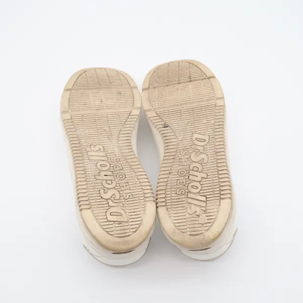 Dr. Scholls Sadie White Platform Sneakers Womens Size 8 Lace Up Fashion Shoes - Image 9