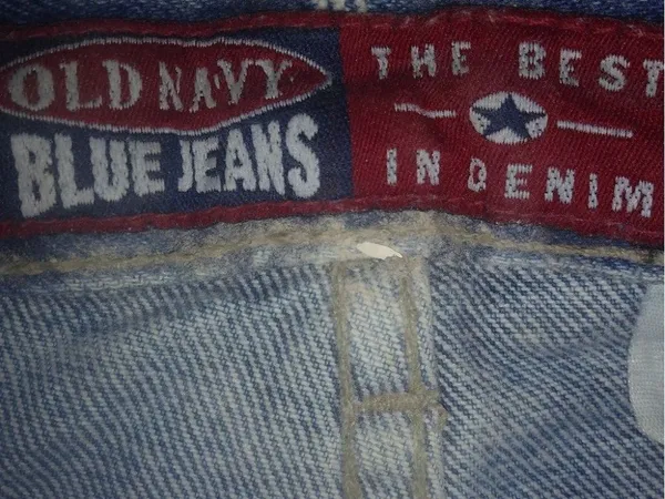 Old Navy 12 33 Medium Blue Mom Jeans - Image 7