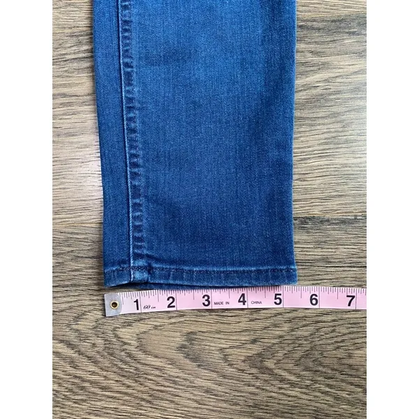 EUC‎ Womens Jen 7 7 for all mankind cropped skinny jeans stretch size 2 - Image 6