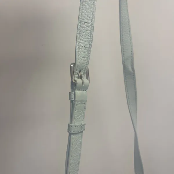 Kate Spade Mint Pebbled Leather Crossbody Shoulder Purse 2-Way Bag Medium - Image 15