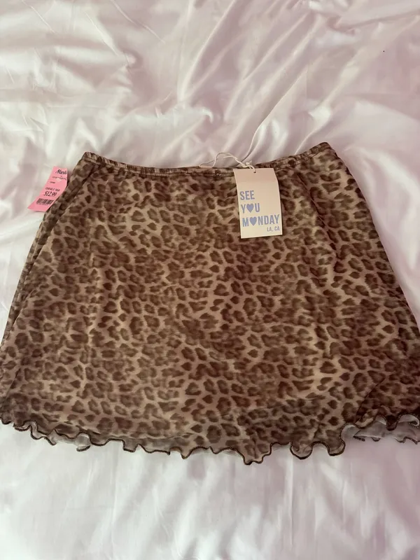 leopard skirt marshall’s  - Image 2