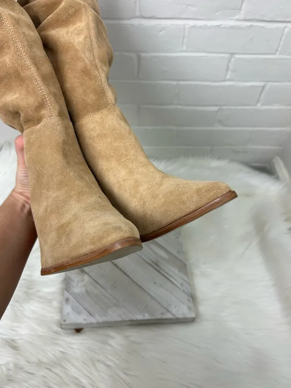 Steve Madden Haimi Leather Heeled Boots Size 8.5 - Image 12