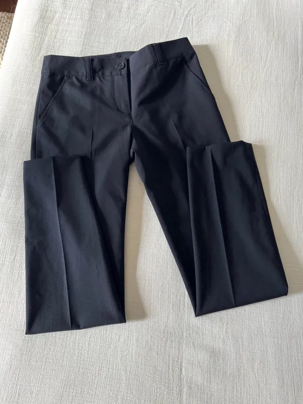 Tory Burch Eliza Navy Trouser Pants, size 2 - Image 6