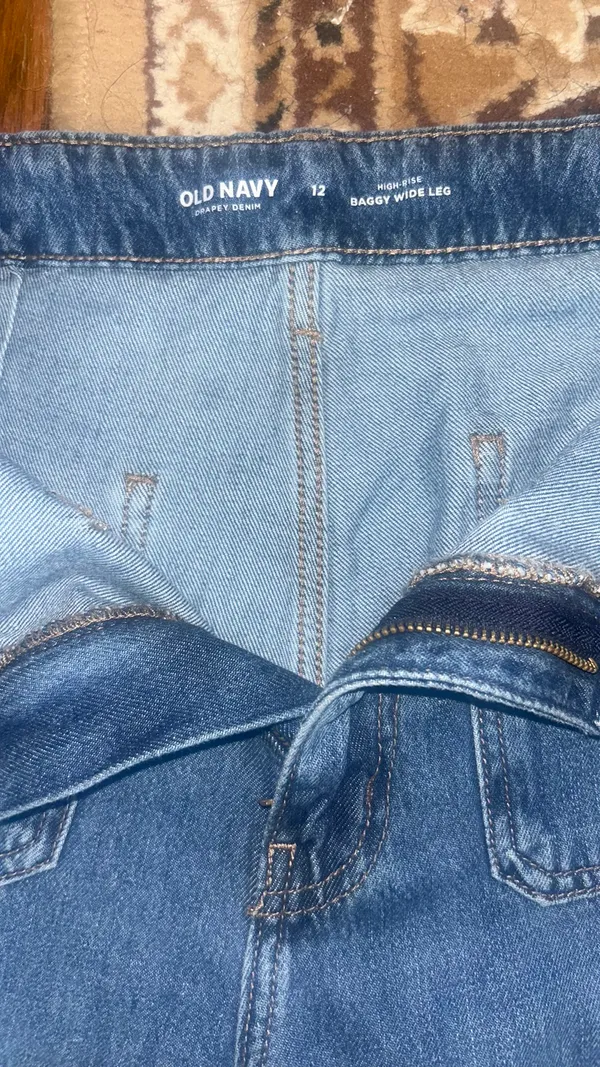 Old Navy Navy Jeans - Image 4
