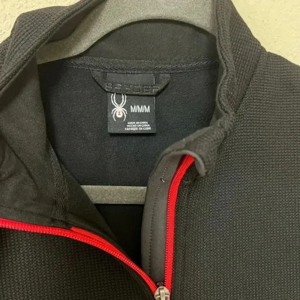 Spyder Endure Black/Gray Jacket Size M - Image 4