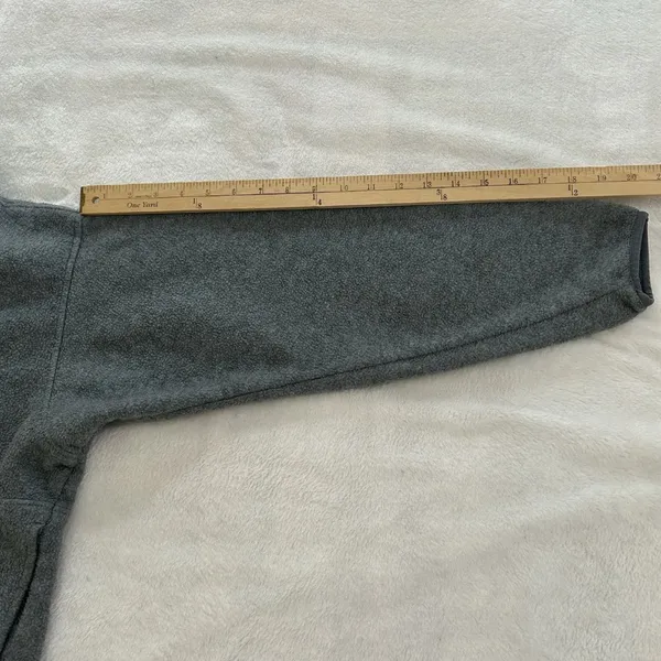 Patagonia Gray Fleece Half-Zip Pullover - Image 8