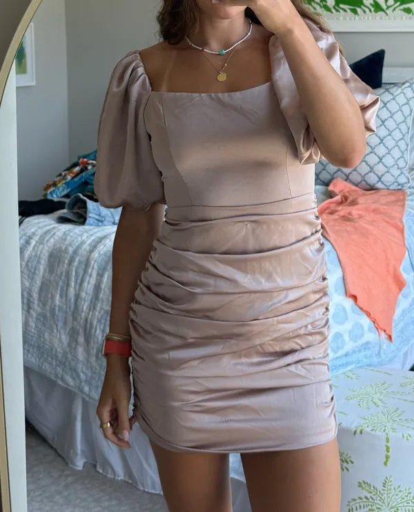 champagne dress - Image 2