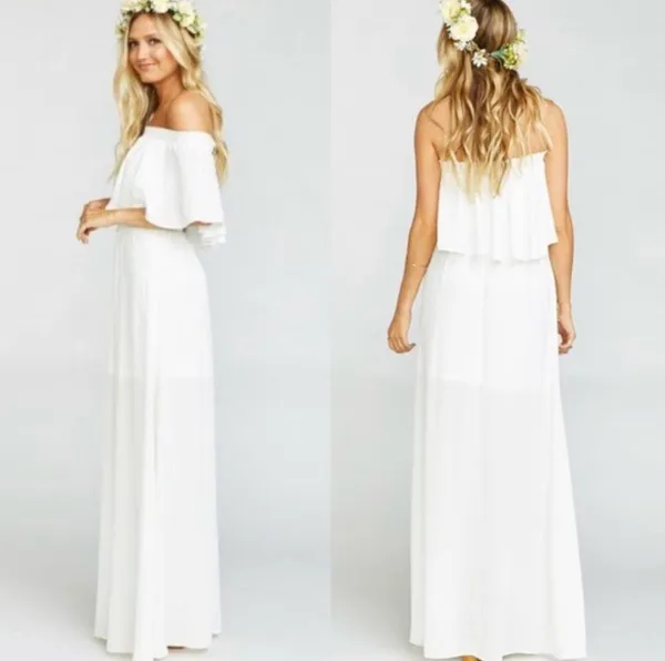 NEW Show Me Your Mumu White Maxi Dress - Image 5