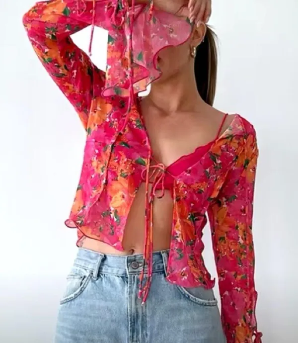 RUMORED East End Top Pink Size XS - Image 5