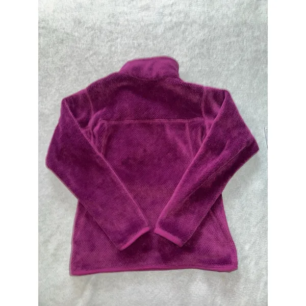 Patagonia‎ Womens Polartec Re-Tool Snap T Purple Fleece Pullover Size Small - Image 5