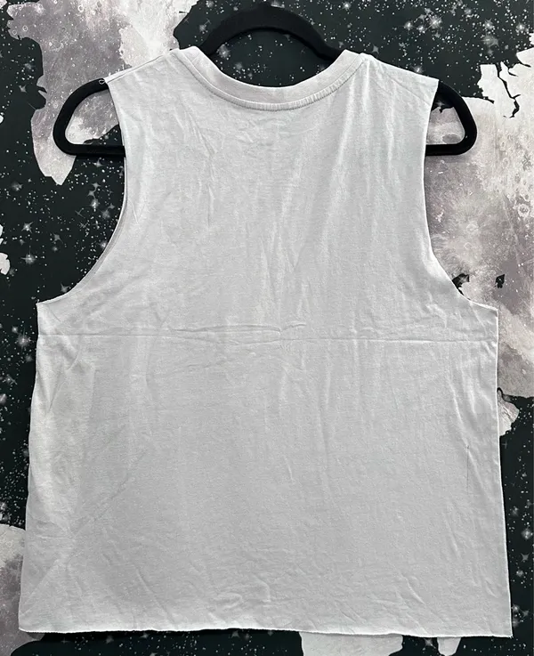 Zion Rootswear Willie Nelson American Flag Guitar Tank Shirt - Image 5