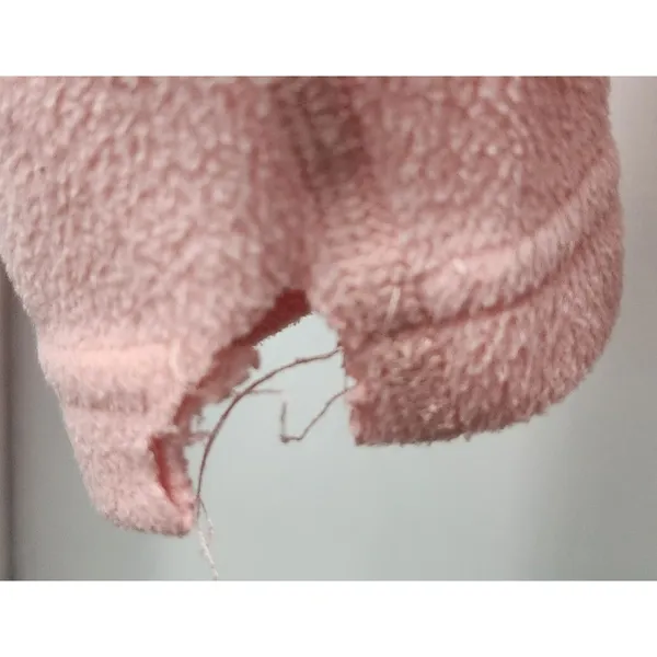 The North Face Fleece Pullover‎ Quarter Zip Activewear Top Pink Womens - Image 9