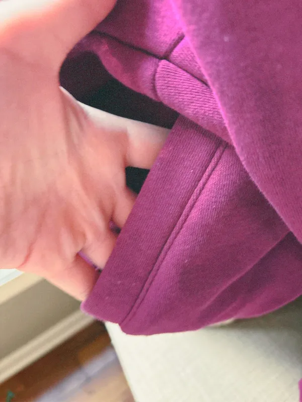 Blogilates Plum Zip-Up Hoodie Small - Image 4