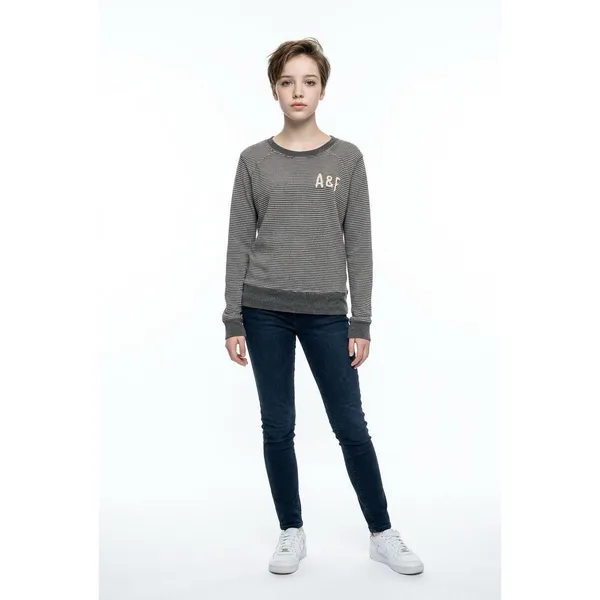 Abercrombie & Fitch Women’s Long Sleeve Crew Neck Medium - Image 2