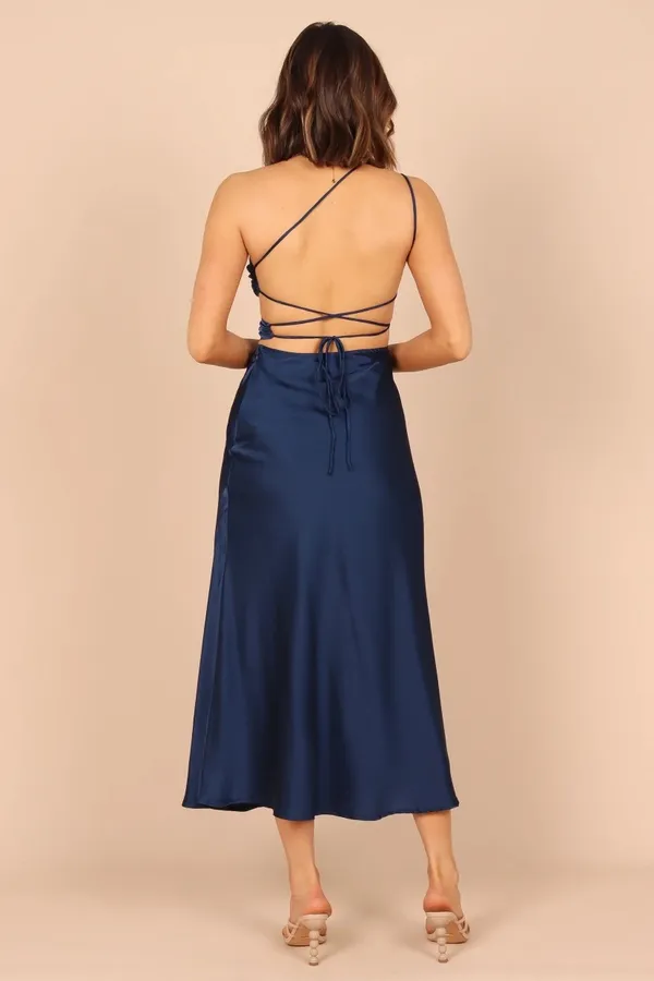 Petal and Pup ONE SHOULDER CUT OUT MIDI DRESS - Image 3