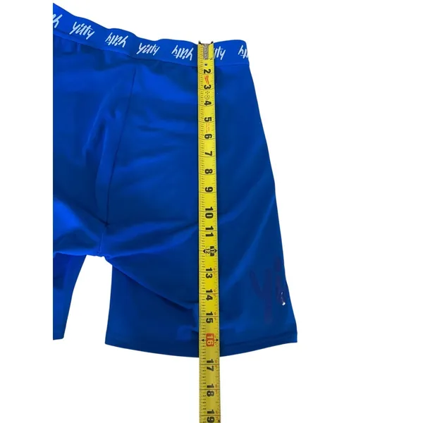 YITTY by‎ Lizzo Royal Blue Biker Shorts High Waisted Activewear - Image 6