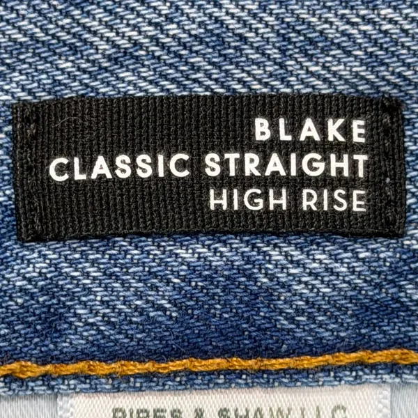 Veronica Beard Blake Classic Straight High Rise Tulum Wash Denim Jeans‎ Size 28 - Image 6