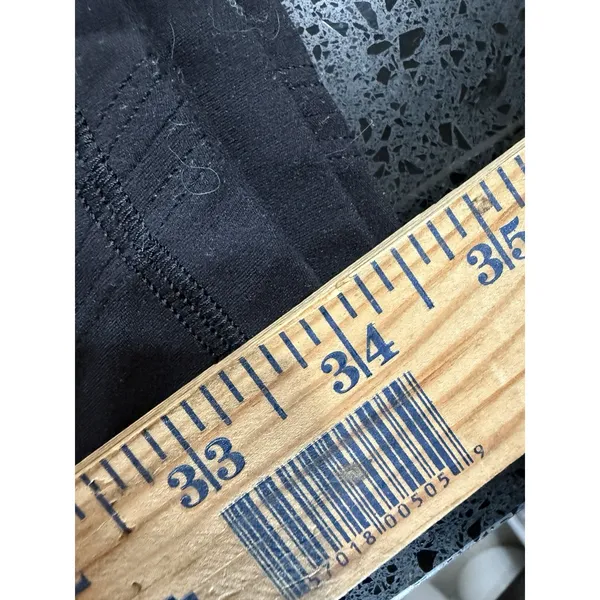 Lululemon Pant Women Size 6 Black Unlimit‎ HR Athleisure Sportswear LW5CPZS - Image 7