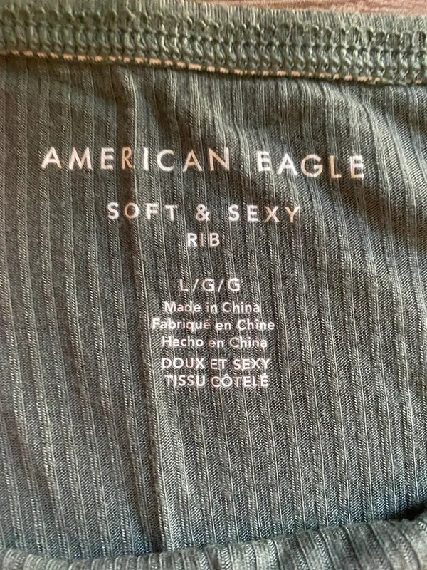 American Eagle Green Tube Top - Image 5