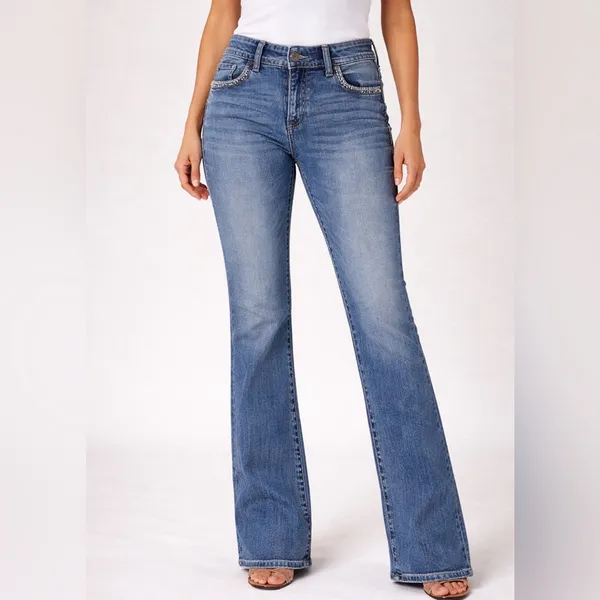 Daytrip Virgo Bootcut Jeans Women’s Size 33L(Medium Wash)(A278)✨ - Image 2