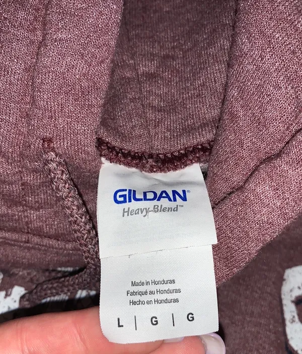 Chicago Hoodie Red Size L - Image 4