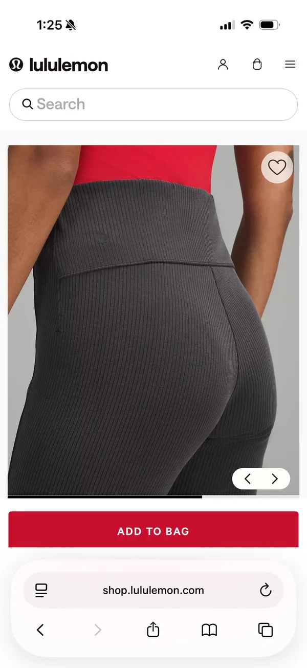 Lululemon Ribbed Softstreme Pants Flared - Image 3