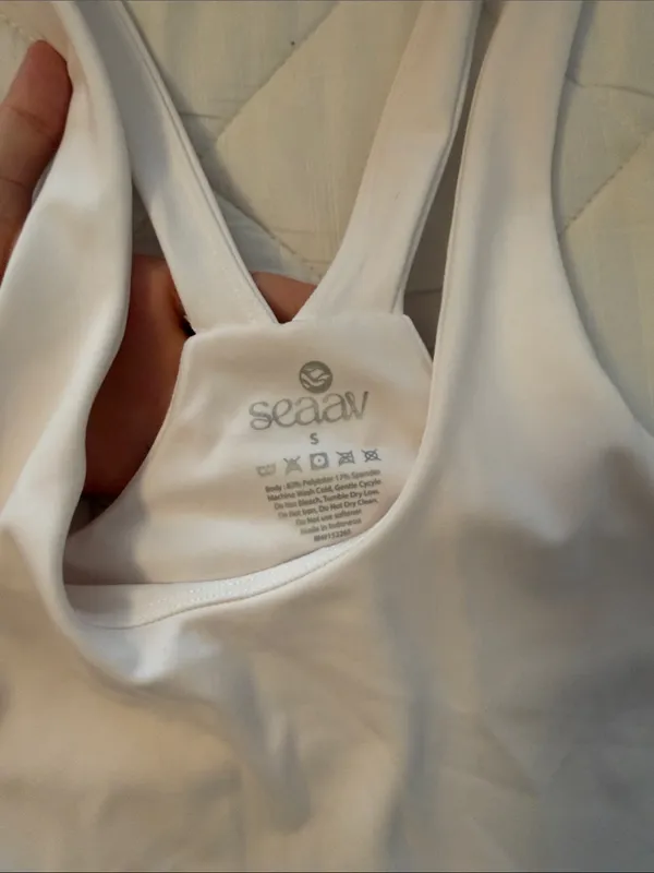 Seaav White Racquet Dress - Image 2