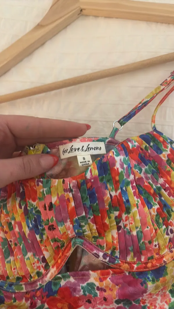 For Love & Lemons Dress Mini Small - Image 4