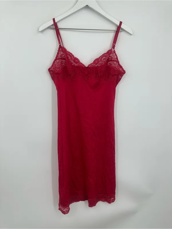 Vintage Y2K Red Camisole Dress Size Medium Whimsical Y2K Fairycore - Image 9