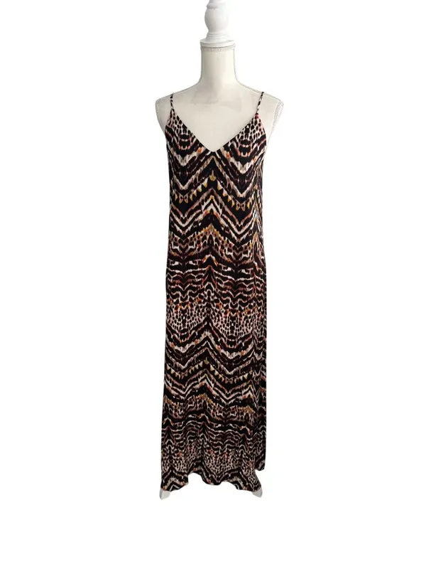 ELAN Animal Print Maxi Dress Size Large NEW NWT - Image 4
