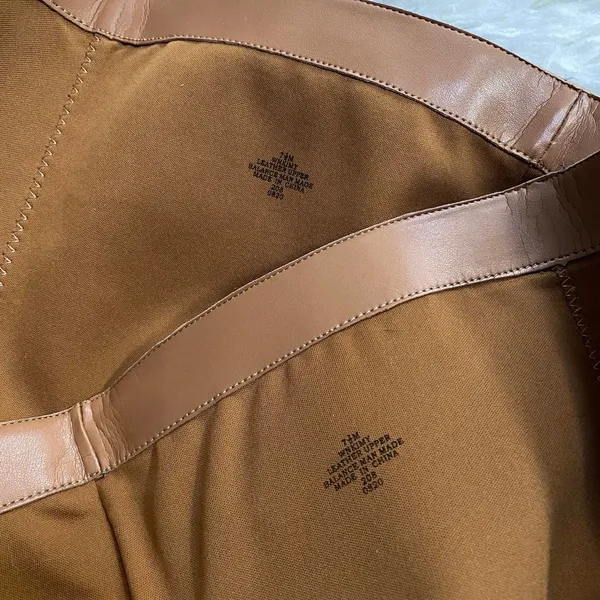 Nine West Brown Tan Knee High Faux Leather Boots Buckle Detail Quiet Luxury - Image 7
