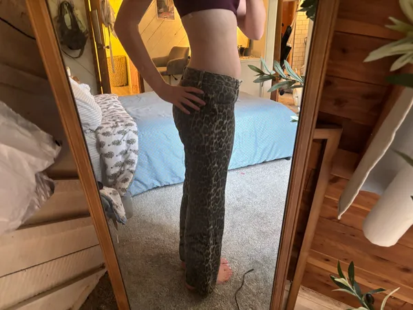 Cheetah jeans Multiple Size XS - Image 3