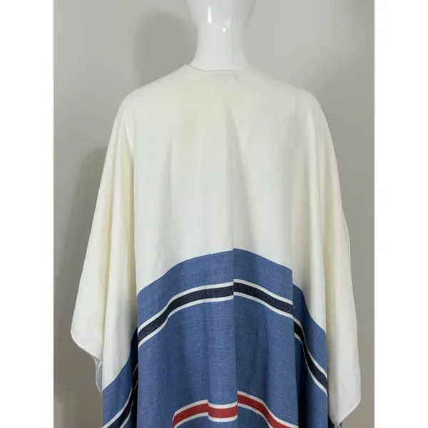 MER SEA Women’s Classic Travel Wrap Poncho Shawl Fringe Sweater One Size - Image 7