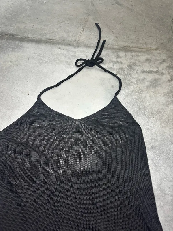 Bikini cover Size S Black - Image 3