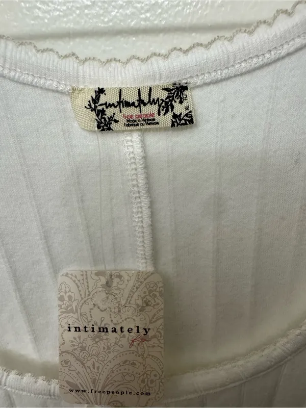NWT Free People End Game Pointelle Top - Image 7