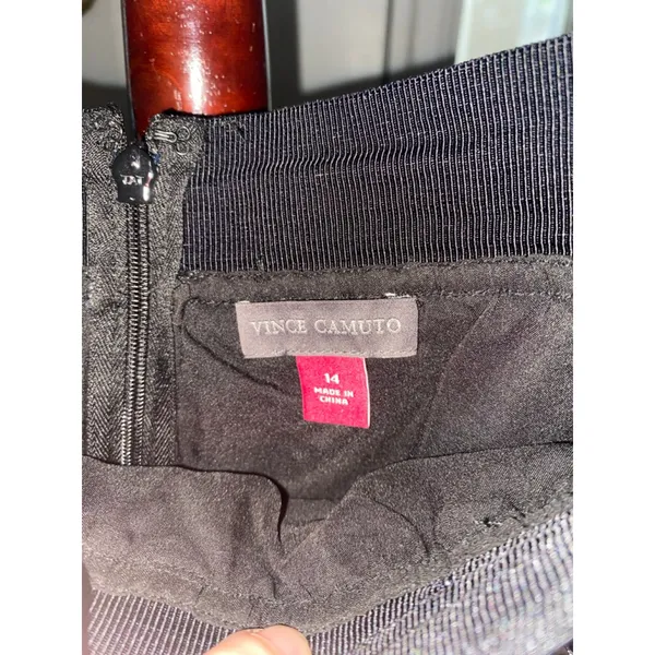 Women's Vince Camuto Sequin Skirt Size 14 Silver - Image 2