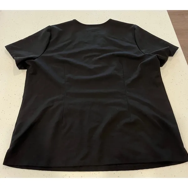 Figs Casma Scrub‎ Top Black Size XXL - Image 2