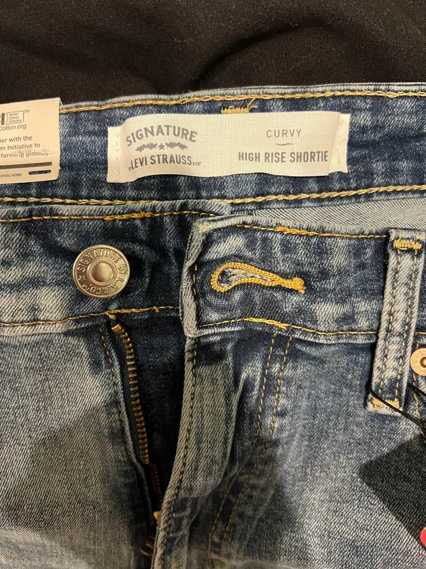 Levi's Distressed Denim Shorts - Image 4