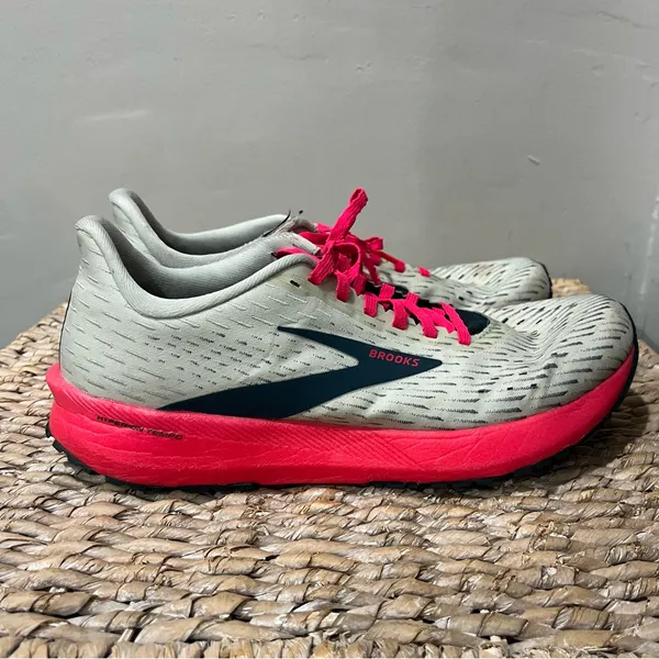 Pre Owned Brooks Women's USA 12 Hyperion Tempo Running Shoes Ice Flow Nave‎ Pink - Image 3