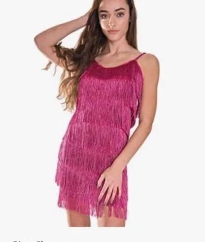 Pink Flapper Dress - Image 2